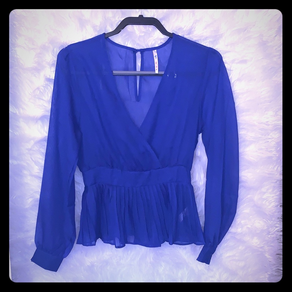 Royal Blue dress shirt
